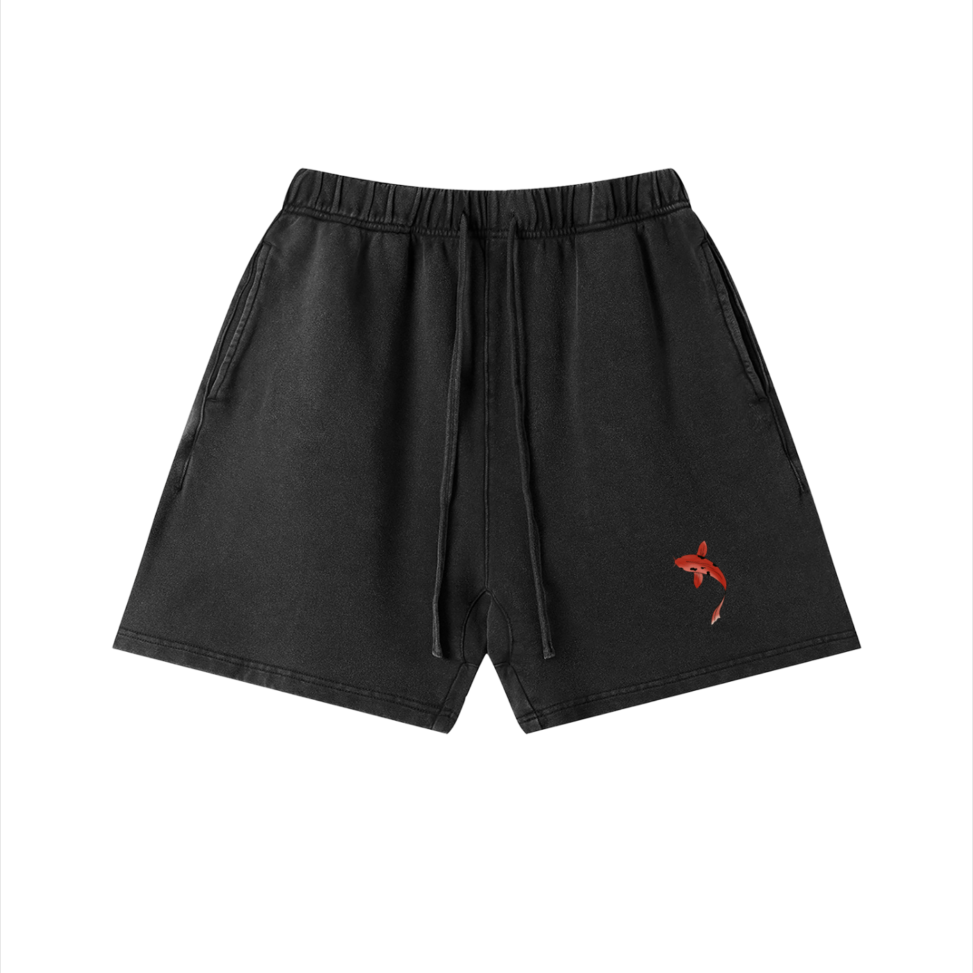 Vintage Wash Cotton Shorts