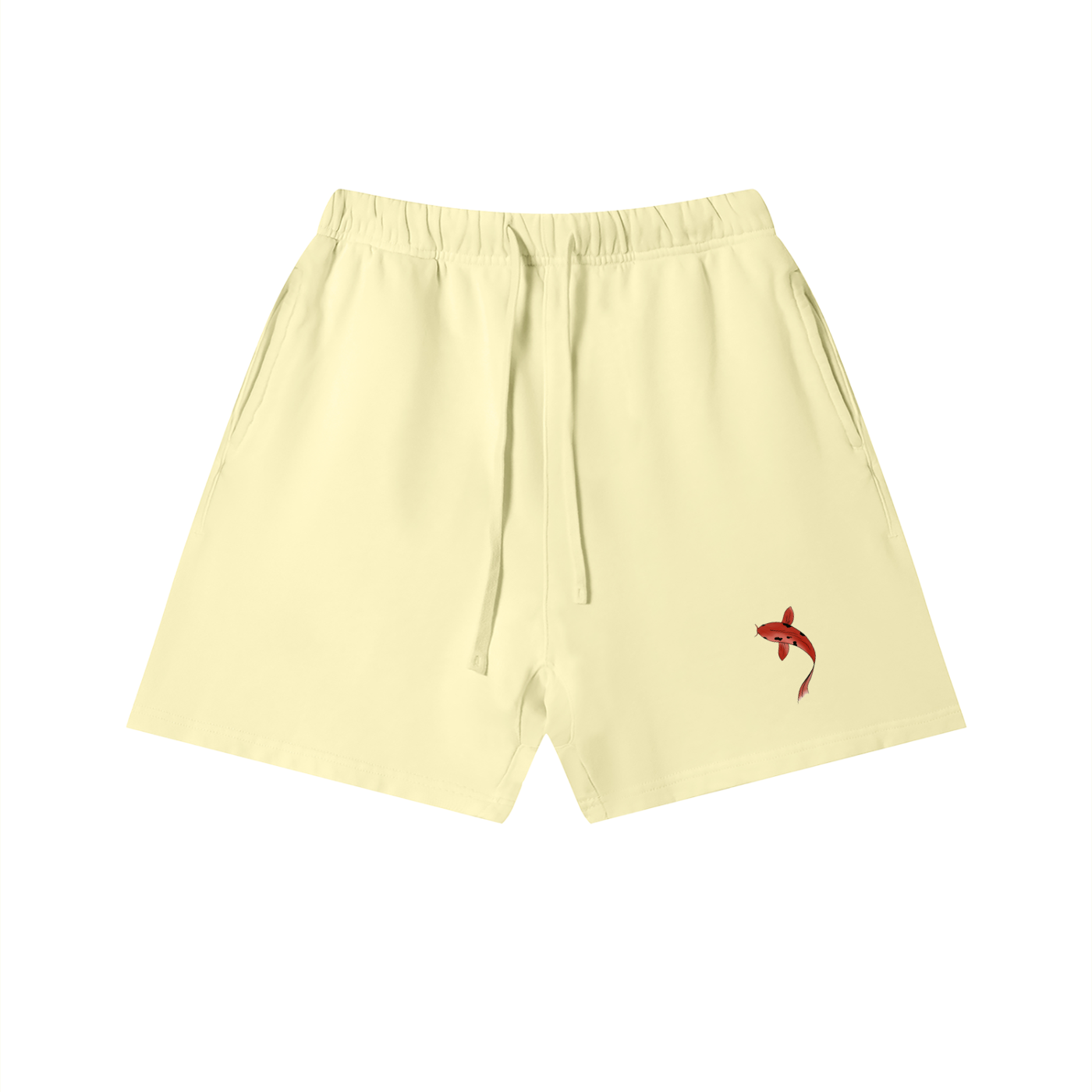 Vintage Wash Cotton Shorts