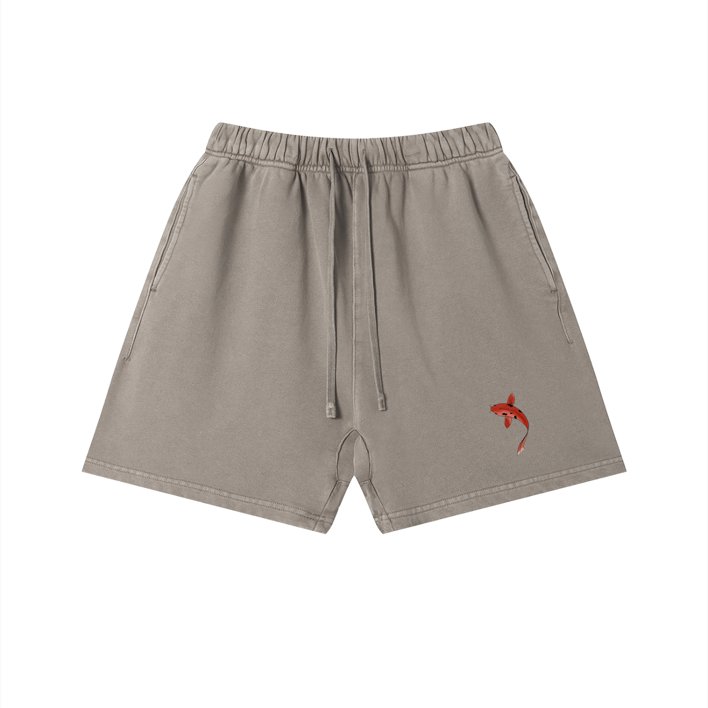 Vintage Wash Cotton Shorts