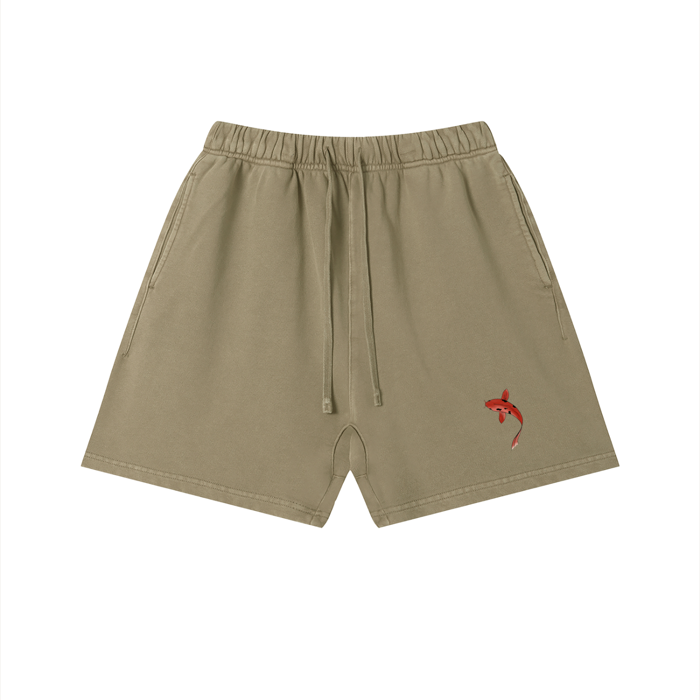Vintage Wash Cotton Shorts
