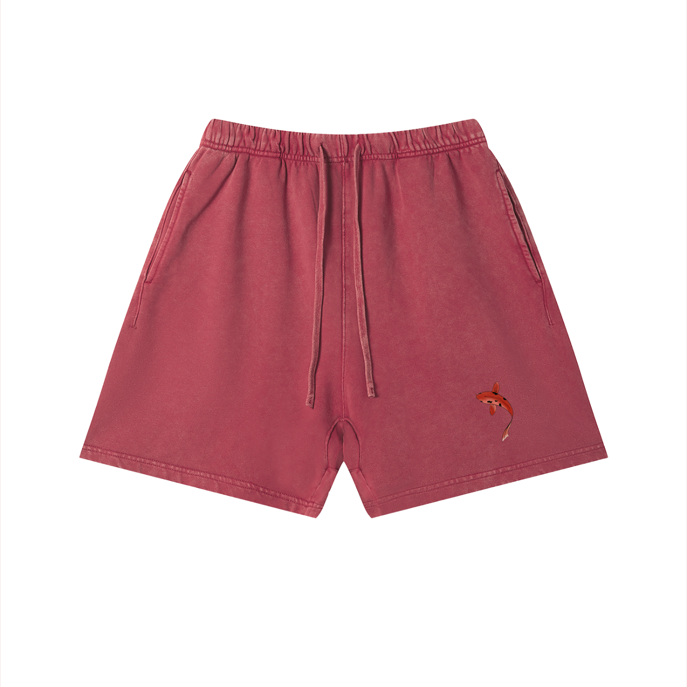 Vintage Wash Cotton Shorts
