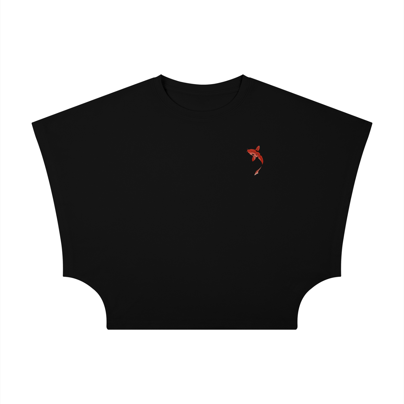Cropped Dolman T-Shirt