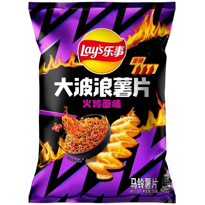 Lay's Wavy Buldak Noodle (China)
