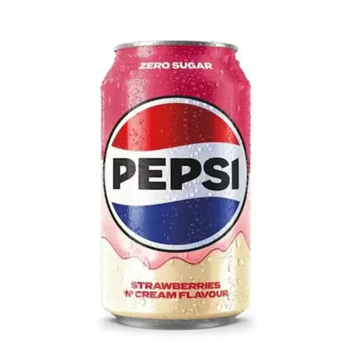 Pepsi Zero Strawberry Milkshake (China)