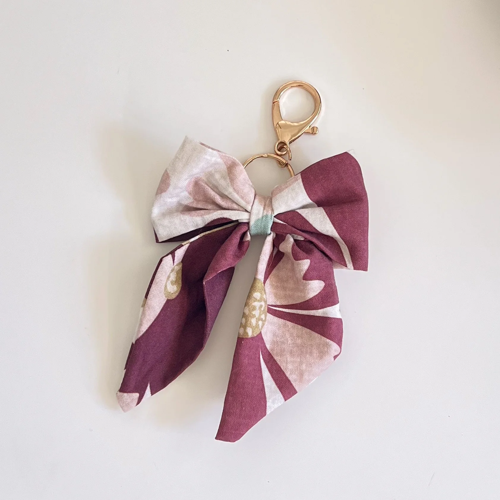 Bow Bag Charm - Sweetheart Garden