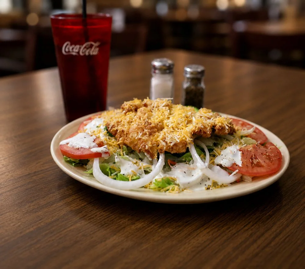 chicken friied chicken salad clantons cafe