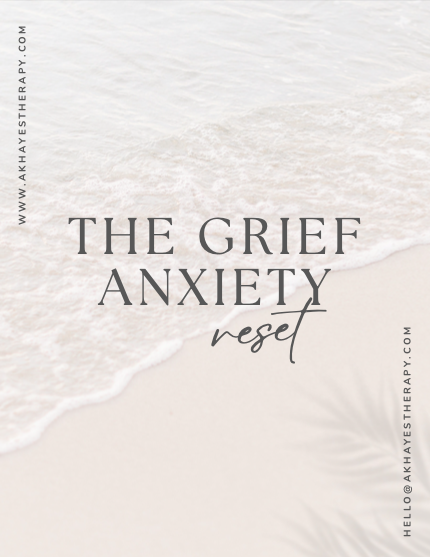 The Grief Anxiety Reset: Printable Guided Workbook for Parent Loss & Anxiety Relief