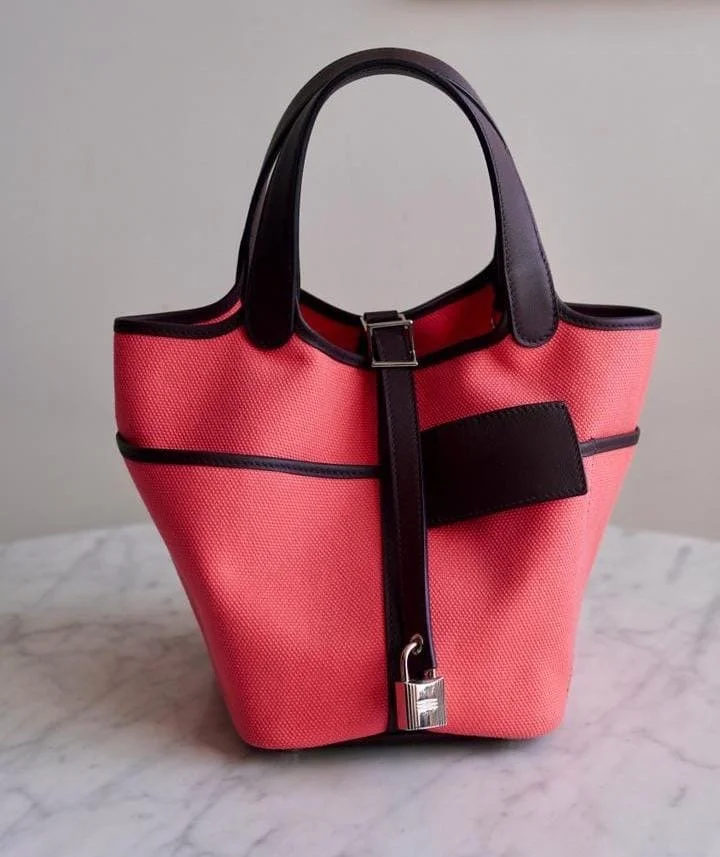 Bolsa Hermès Picotin 18 Cargo Rose Extreme