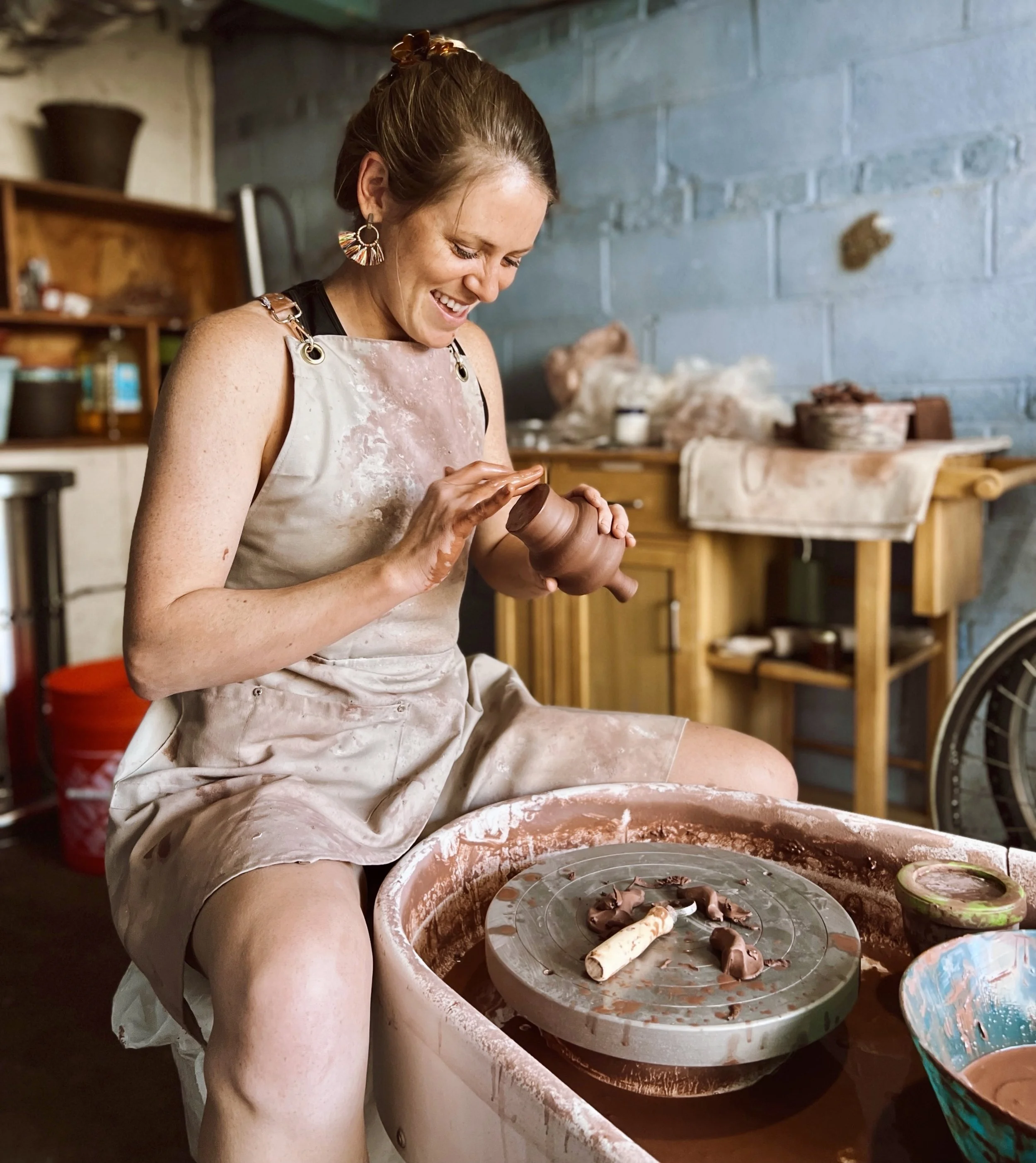 1:1 Beginner Wheel Throwing Class