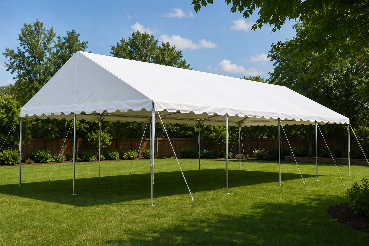 20x30 Canopy Style Heavy Duty Frame Tent