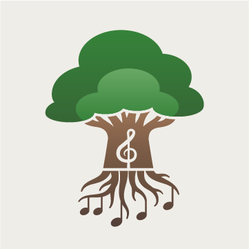 Rooted in music Logo