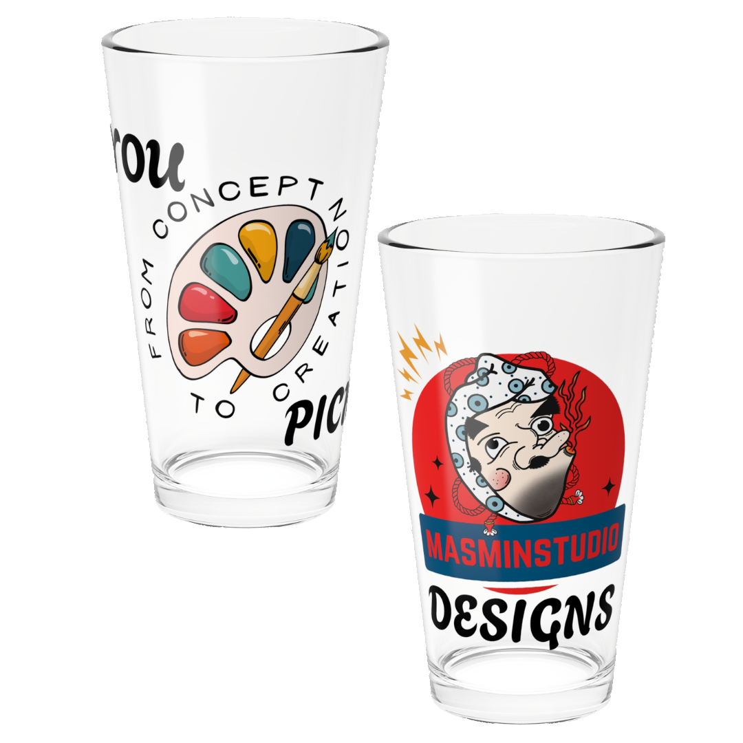 Custom  Cocktail Bar Mixing Glass