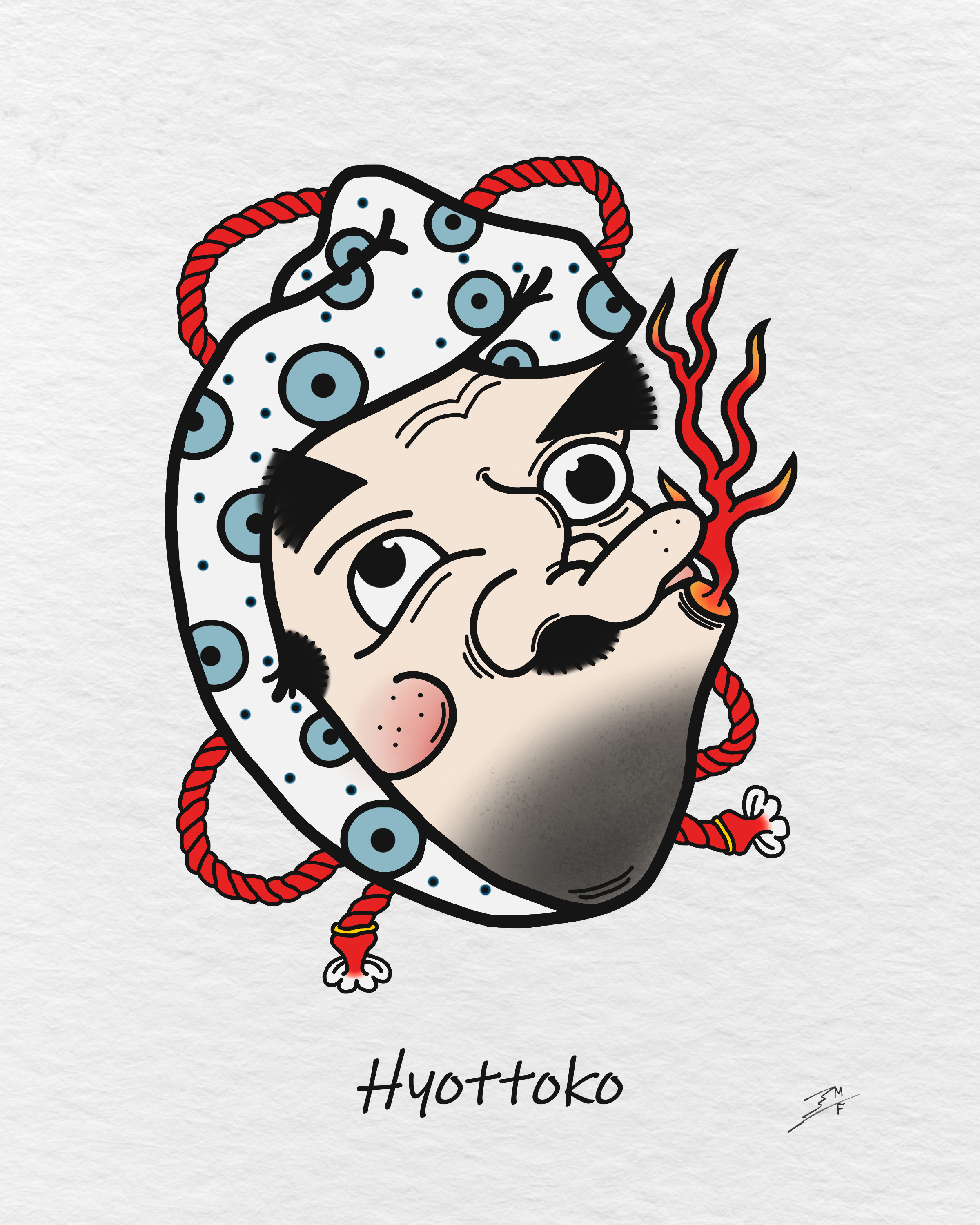 My Hyottoko concept