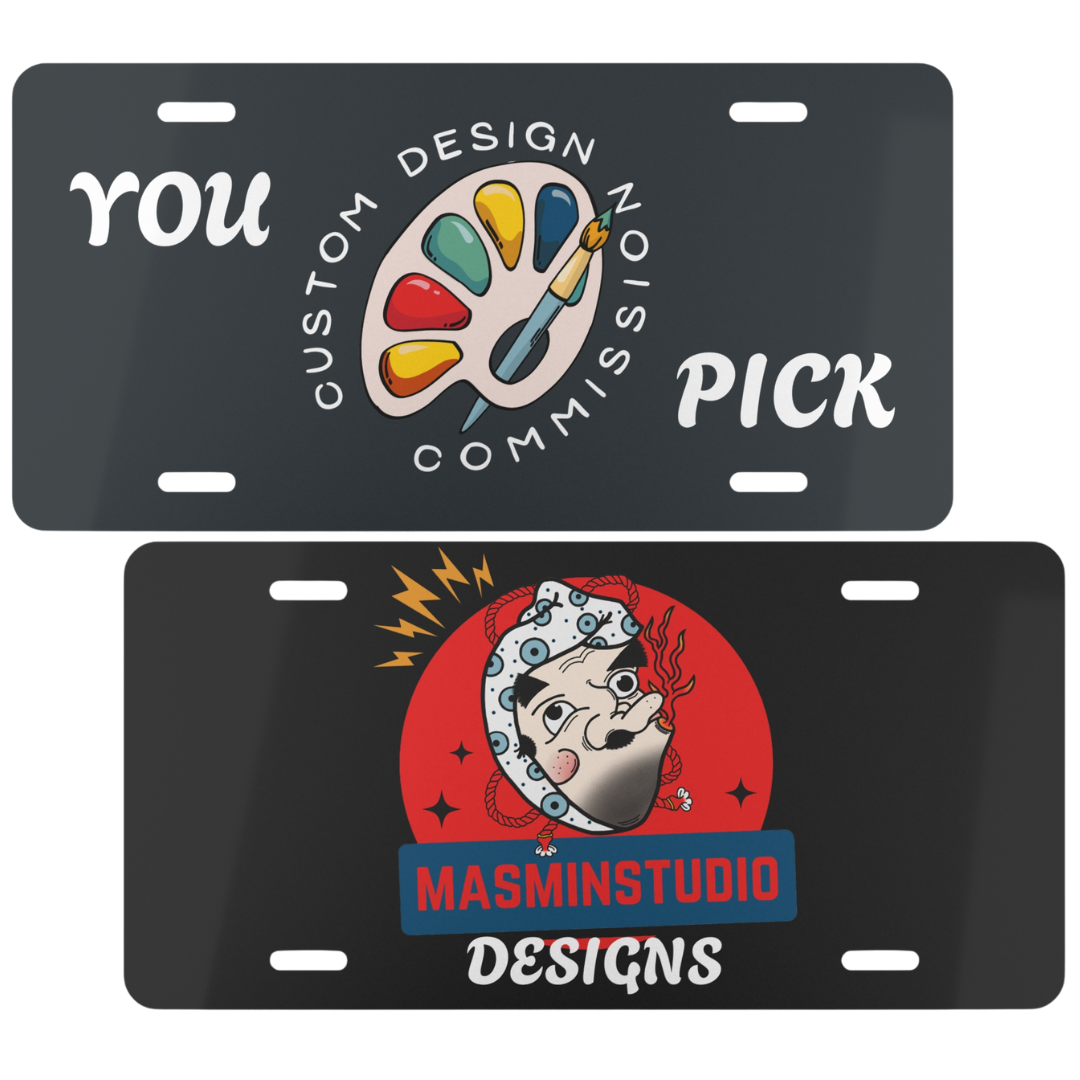 Custom Order Vanity Plate