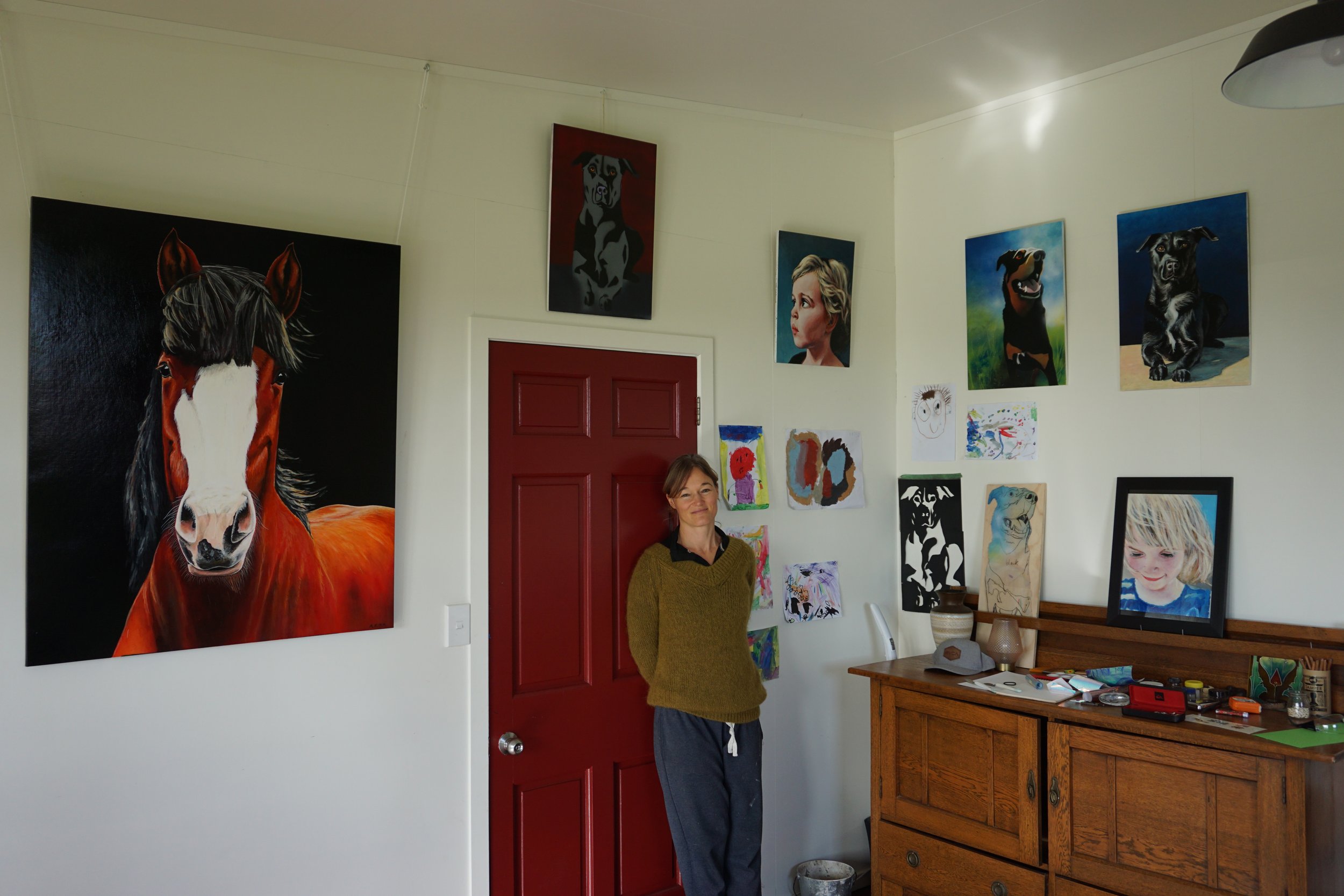 Okato Studio, Taranaki Artists, Graham Kirk, Anna Kirk