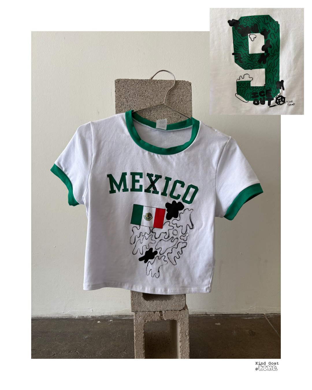 sharpie and acrylic paint on shirt
