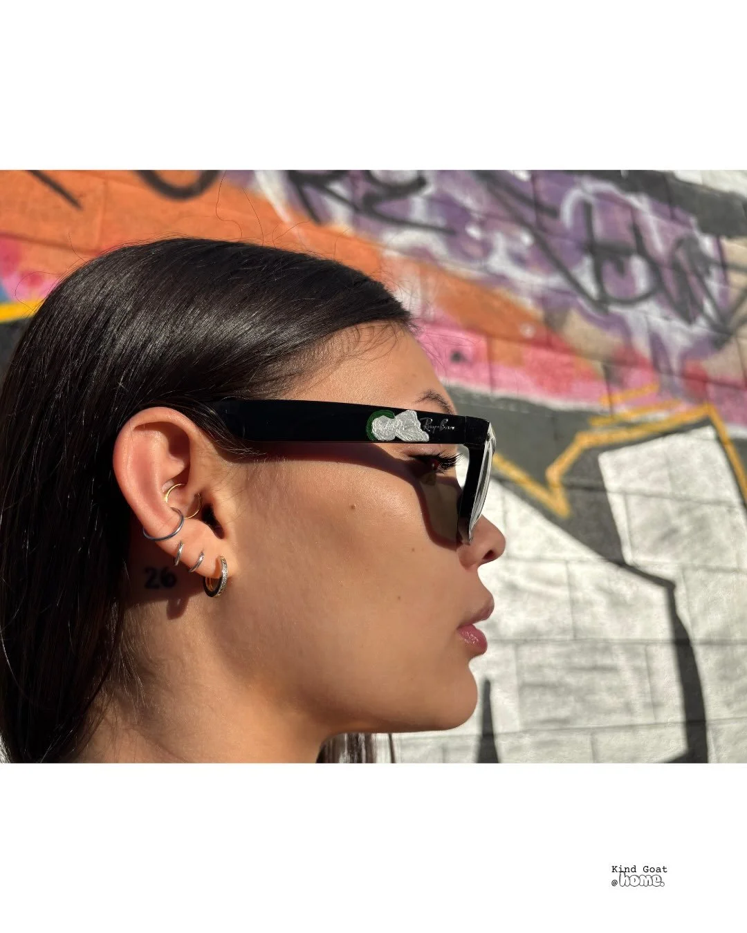 &ldquo;find your center; see things differently&rdquo; 

model: @kyrawillliams 
photography, edits, doodle around @rickrubin, and customized @rayban by @kind.goat