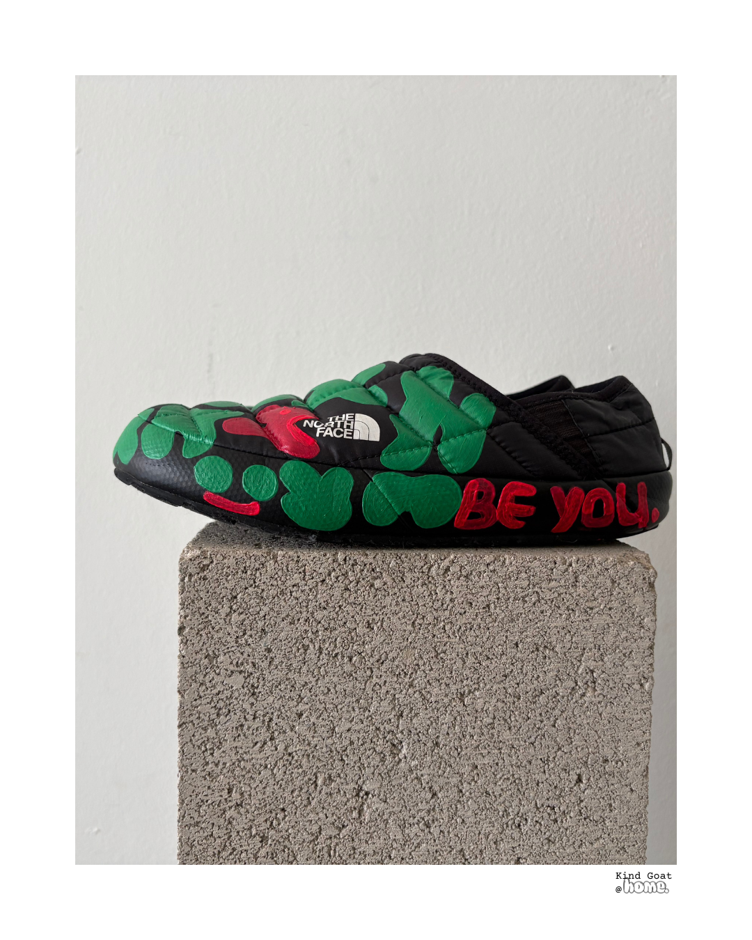 acrylic paint on shoes 