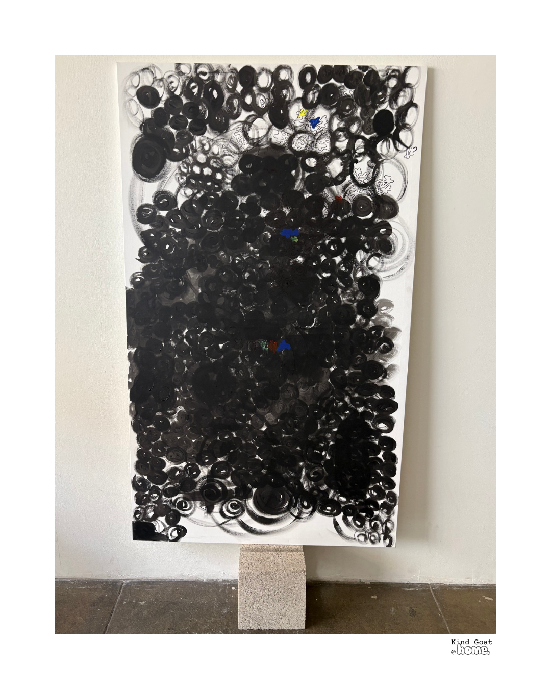 acrylic paint on canvas