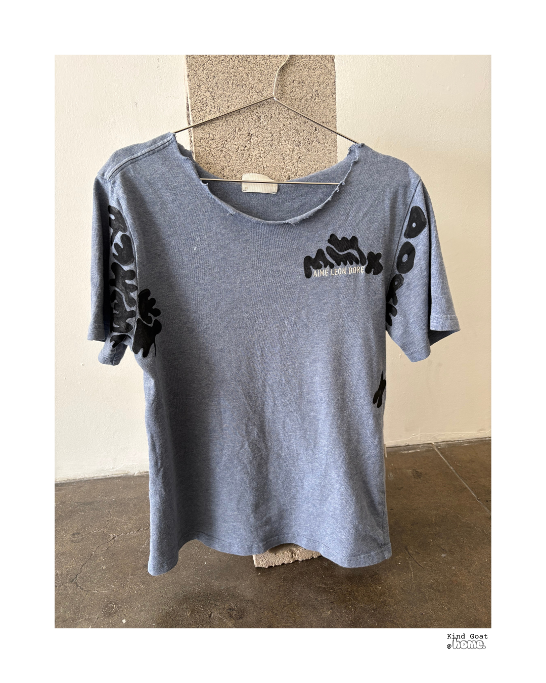 acrylic paint on shirt 
