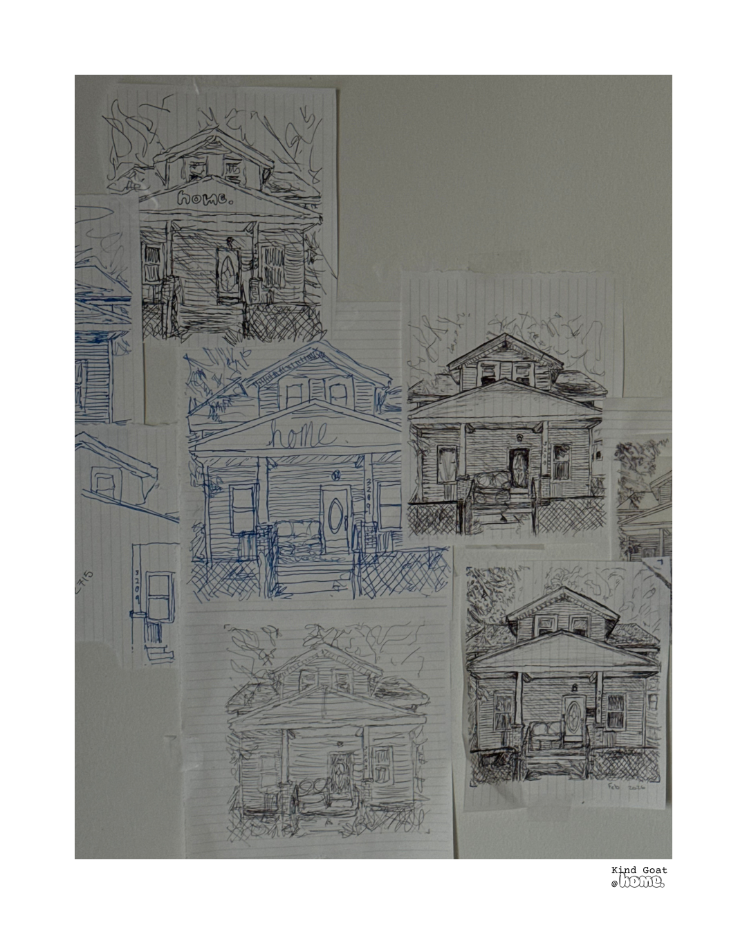 pen on paper 