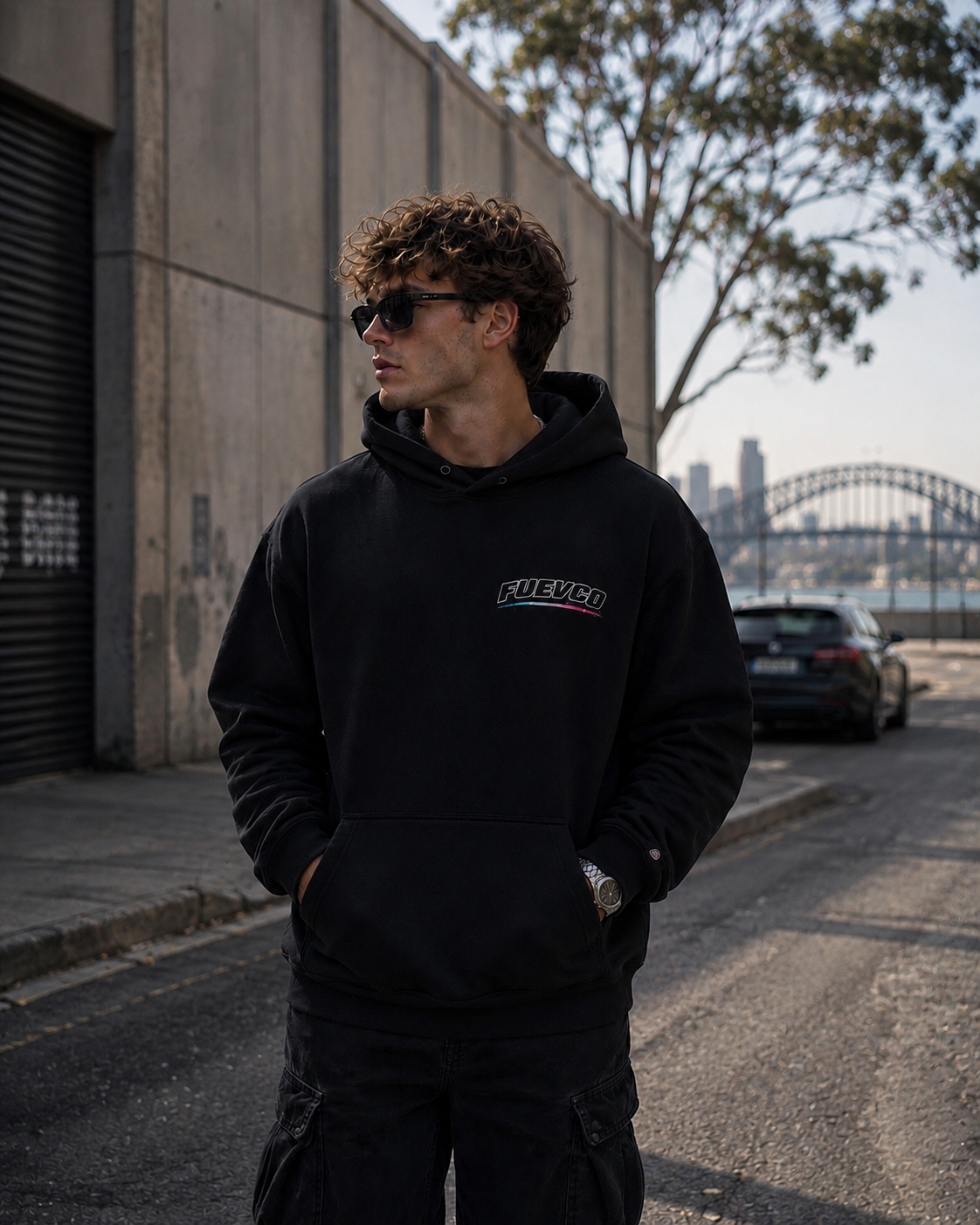 MALE HEAVYWEIGHT STREETLINE HOODIE