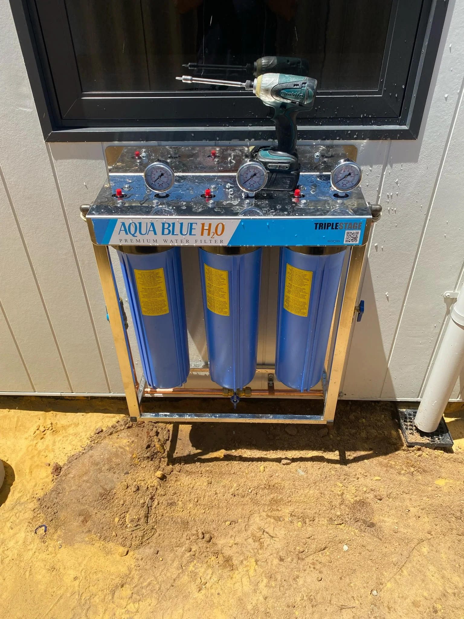 Triple-Stage Filtration System