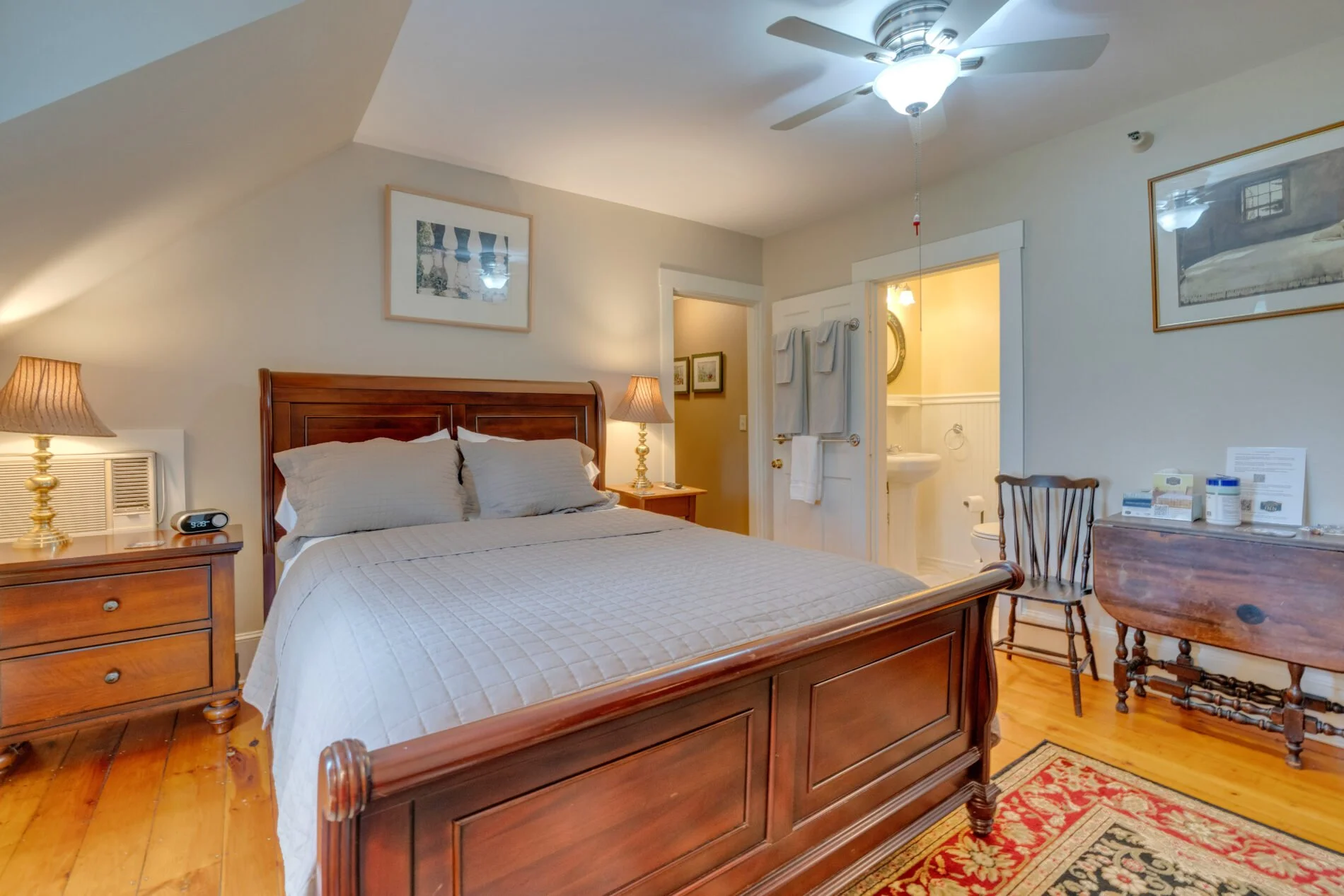 Taupe Room Bed at James Place Inn.jpg