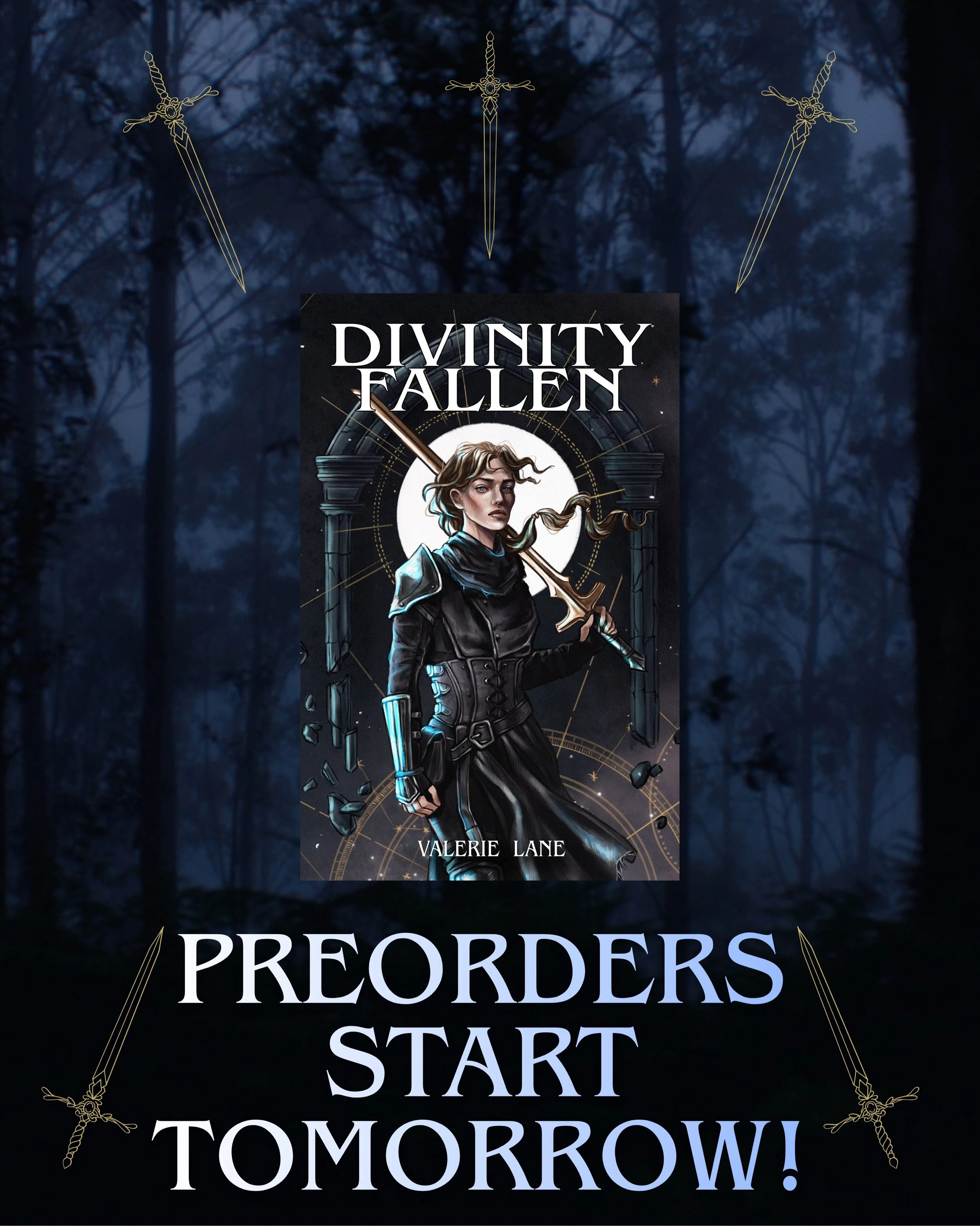 Preorders for DIVINITY FALLEN start tomorrow, 9.29.26, at 7am PST! 

❔Let me know in the comments if you&rsquo;re preordering a copy!

#DivinityFallen #bookpreorder #darkfantasybooks #fantasyreads #indieauthor