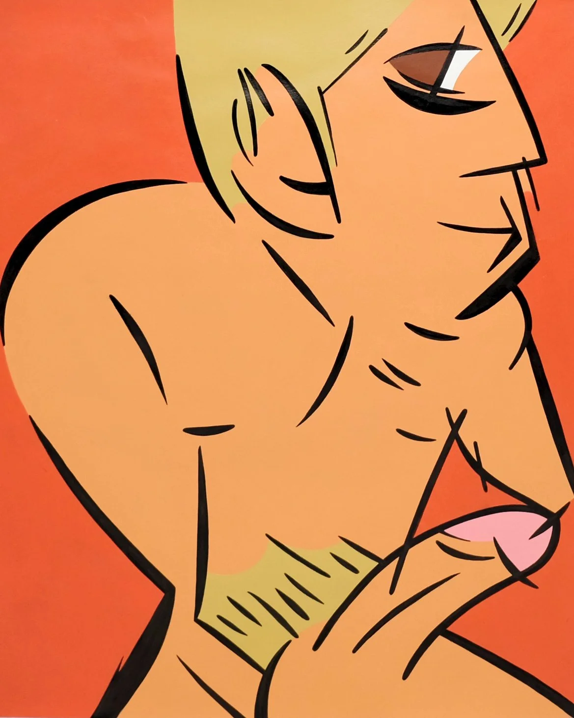 James (Seated Nude)