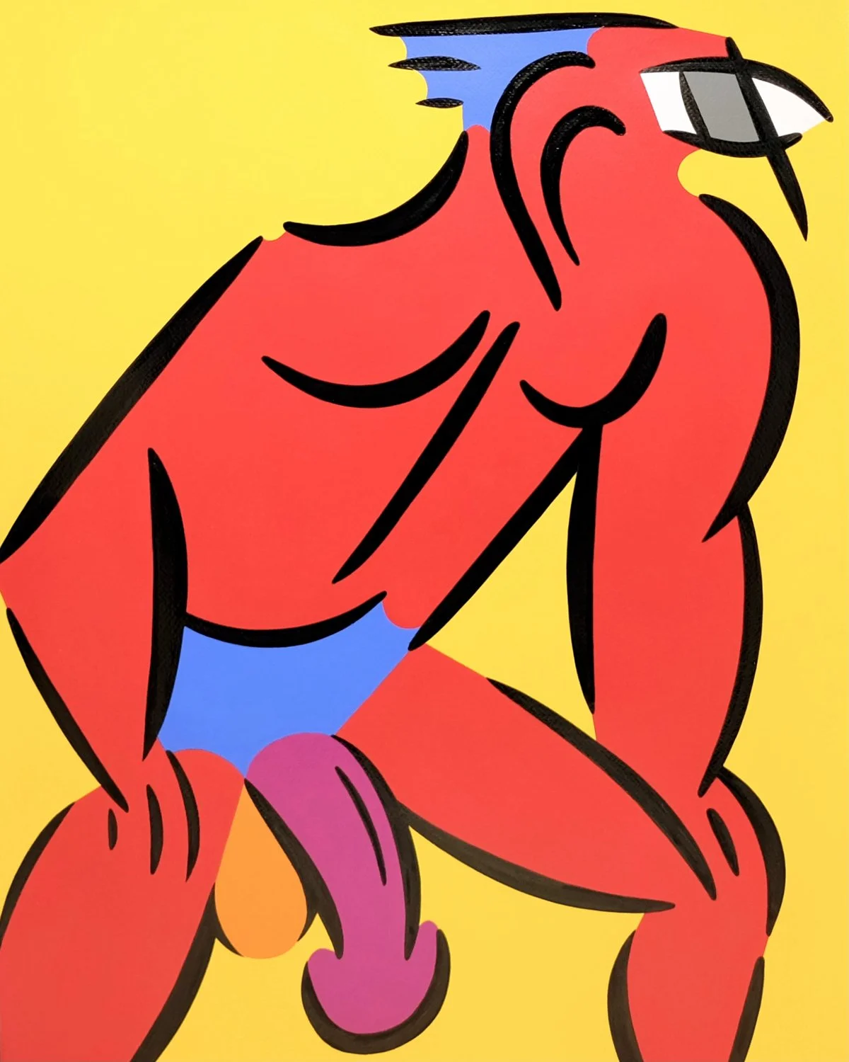 Ali V (Standing Nude)