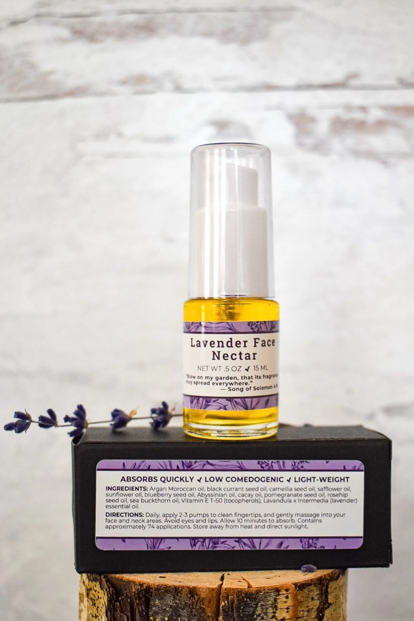 Lavender Face Nectar