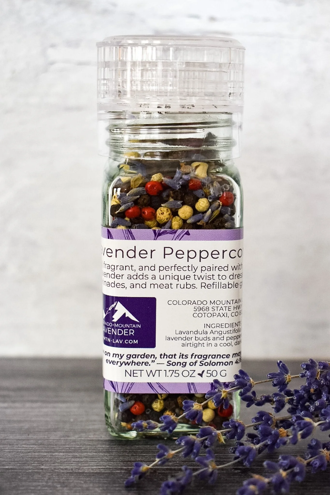 Lavender Peppercorns