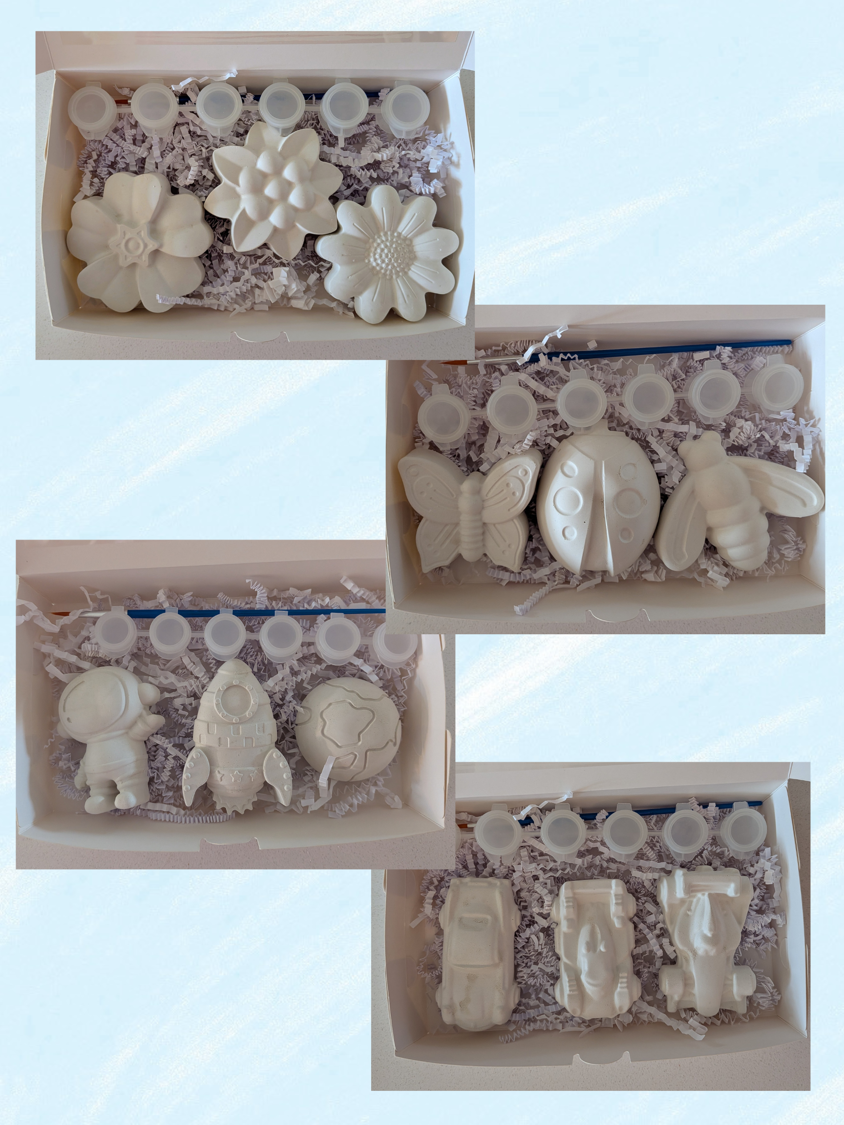 Activity Box of 3 Medium Pieces - Pick a Theme