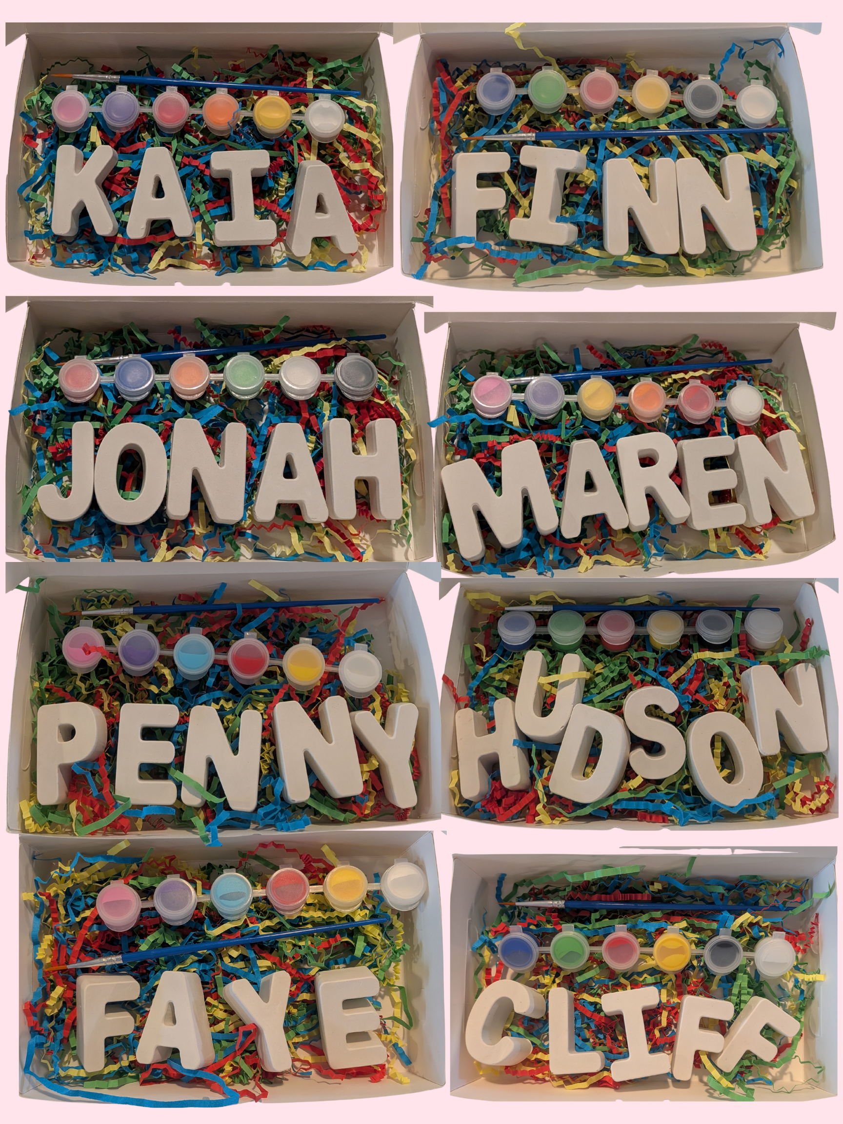 Name Box - Pick a Size