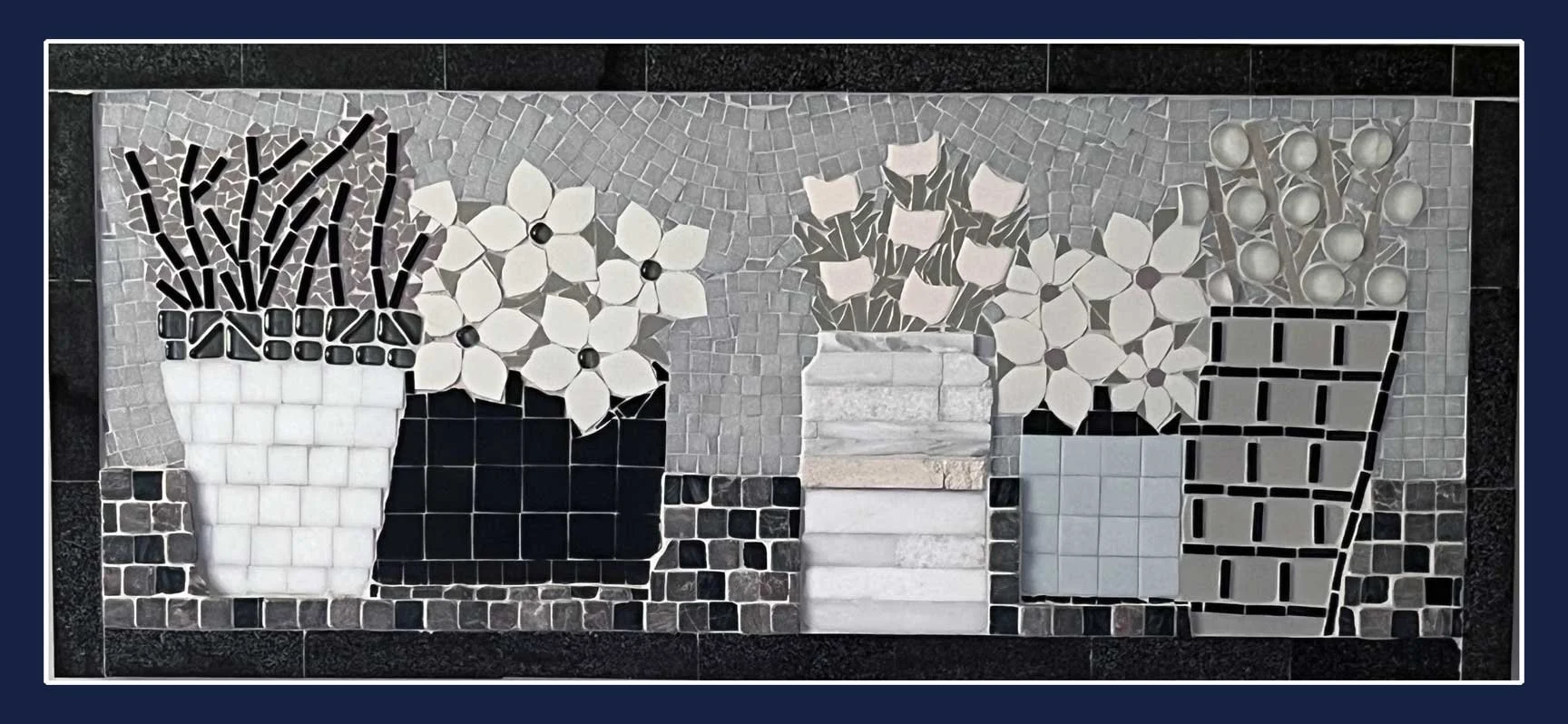 Monochrome - 28" x 12" - $98