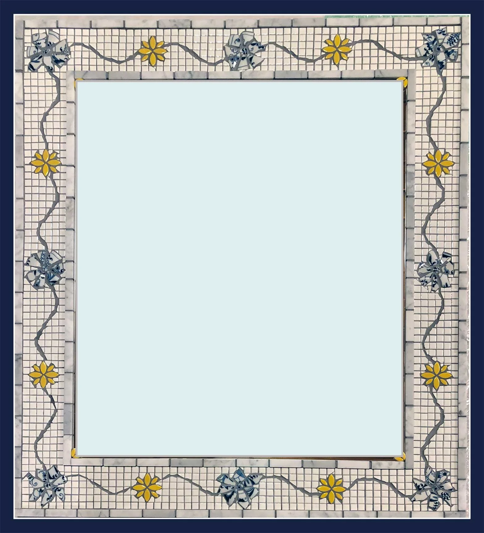 Designed for a client's powder room. 