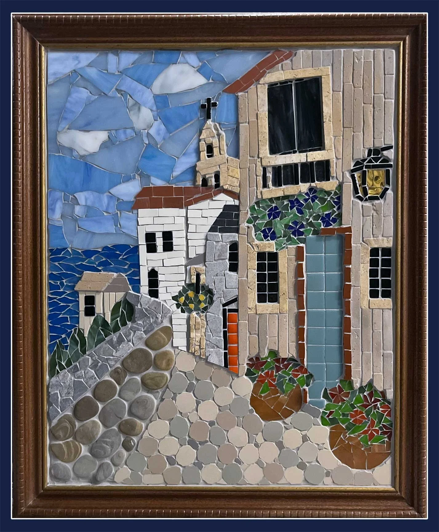 Cobblestones - 18.5" x 22" - $114