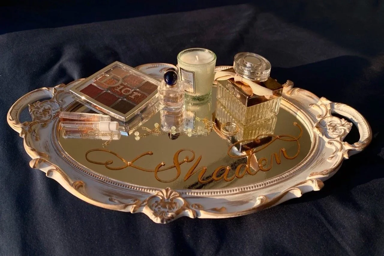 Personalized Perfume Tray