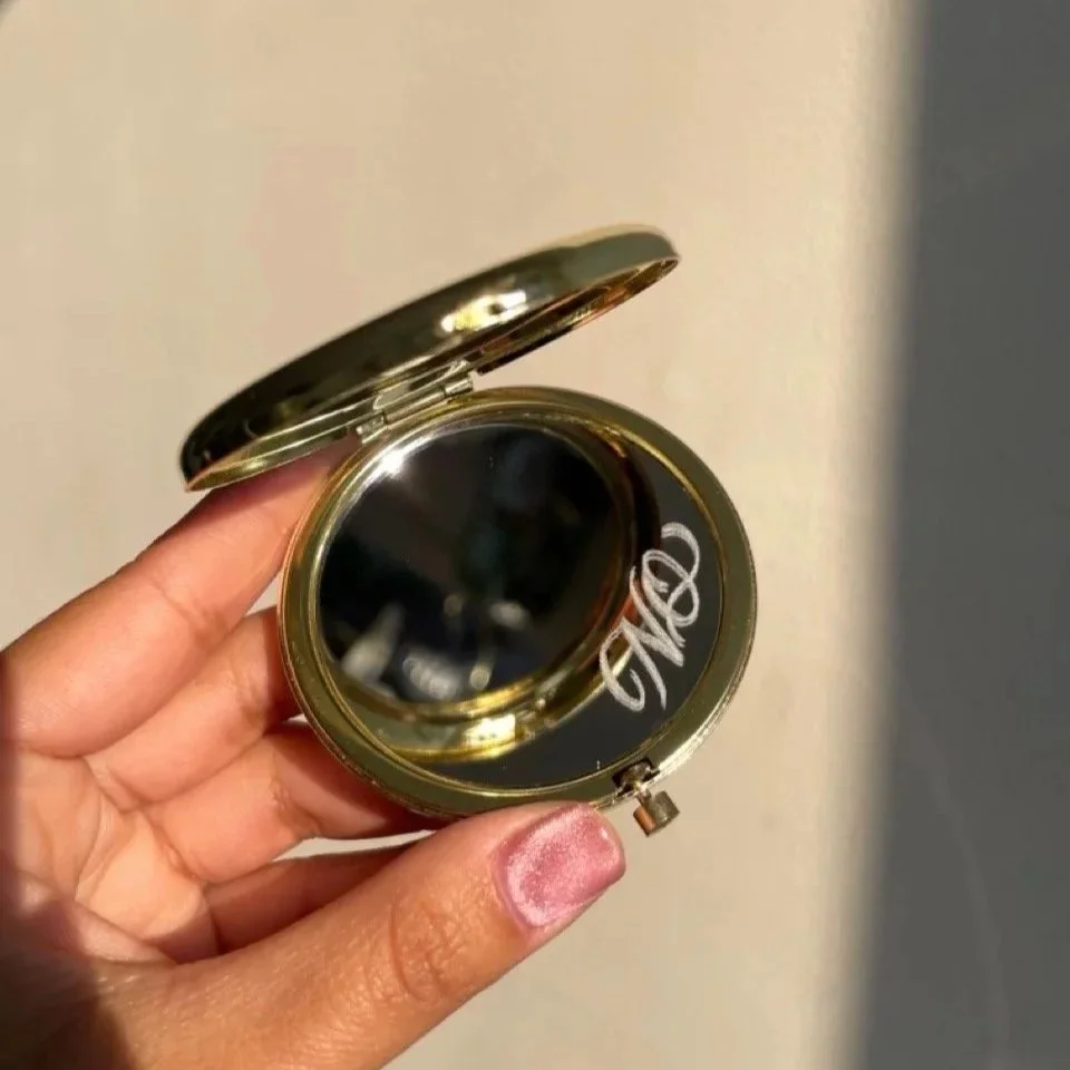Engraved Compact Mirror
