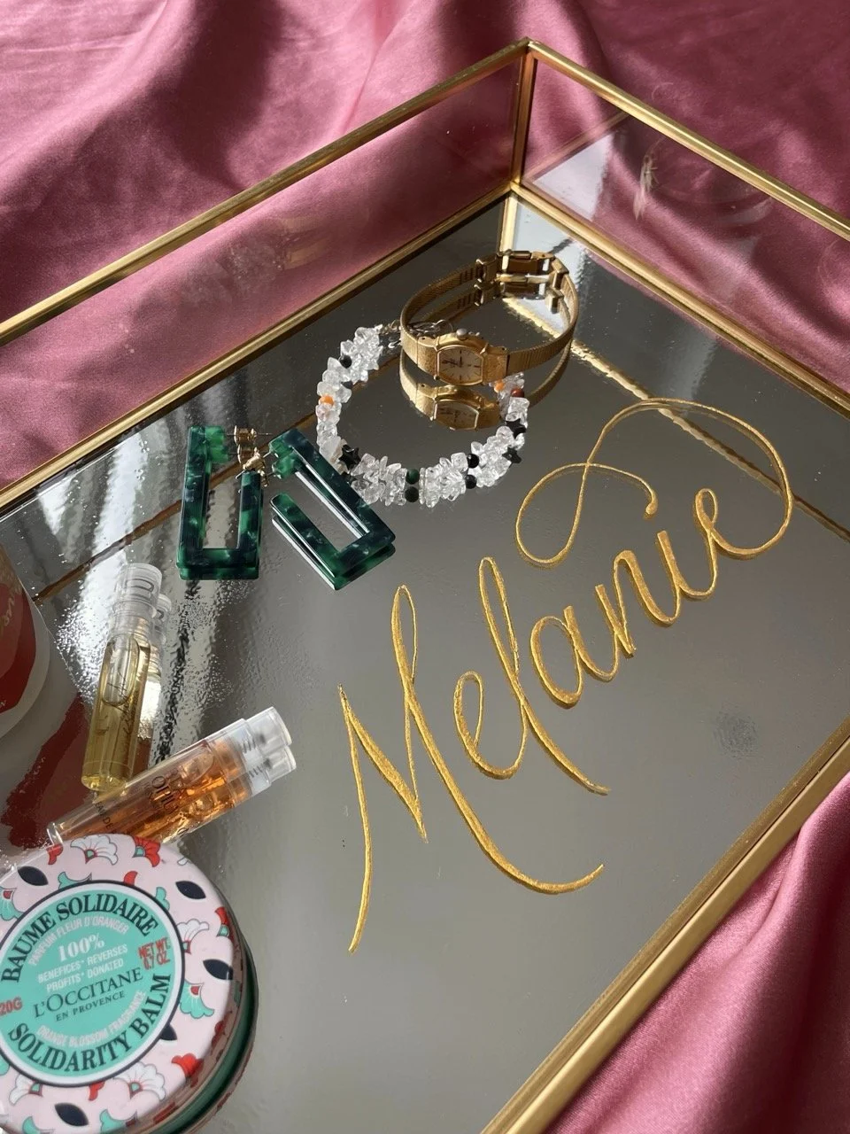 Personalized Perfume Tray