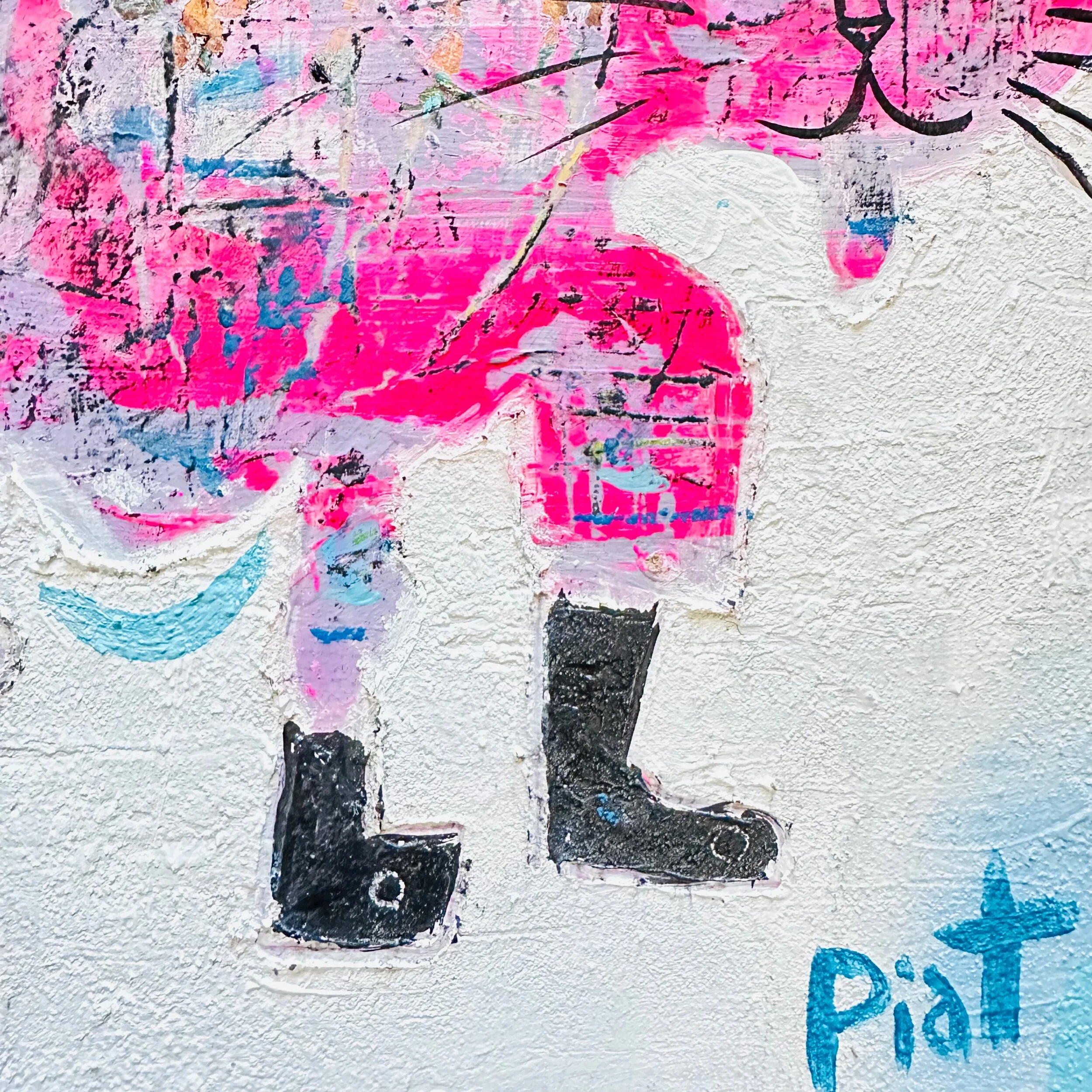 Puss in Boots - An original painting by Danielle Piat