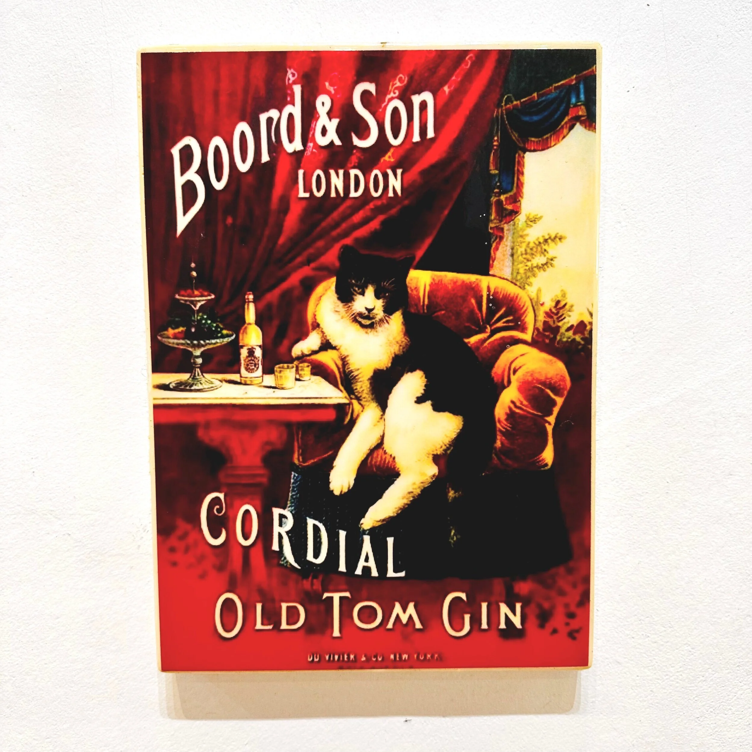 Vintage Plaster Wall Tile Gin