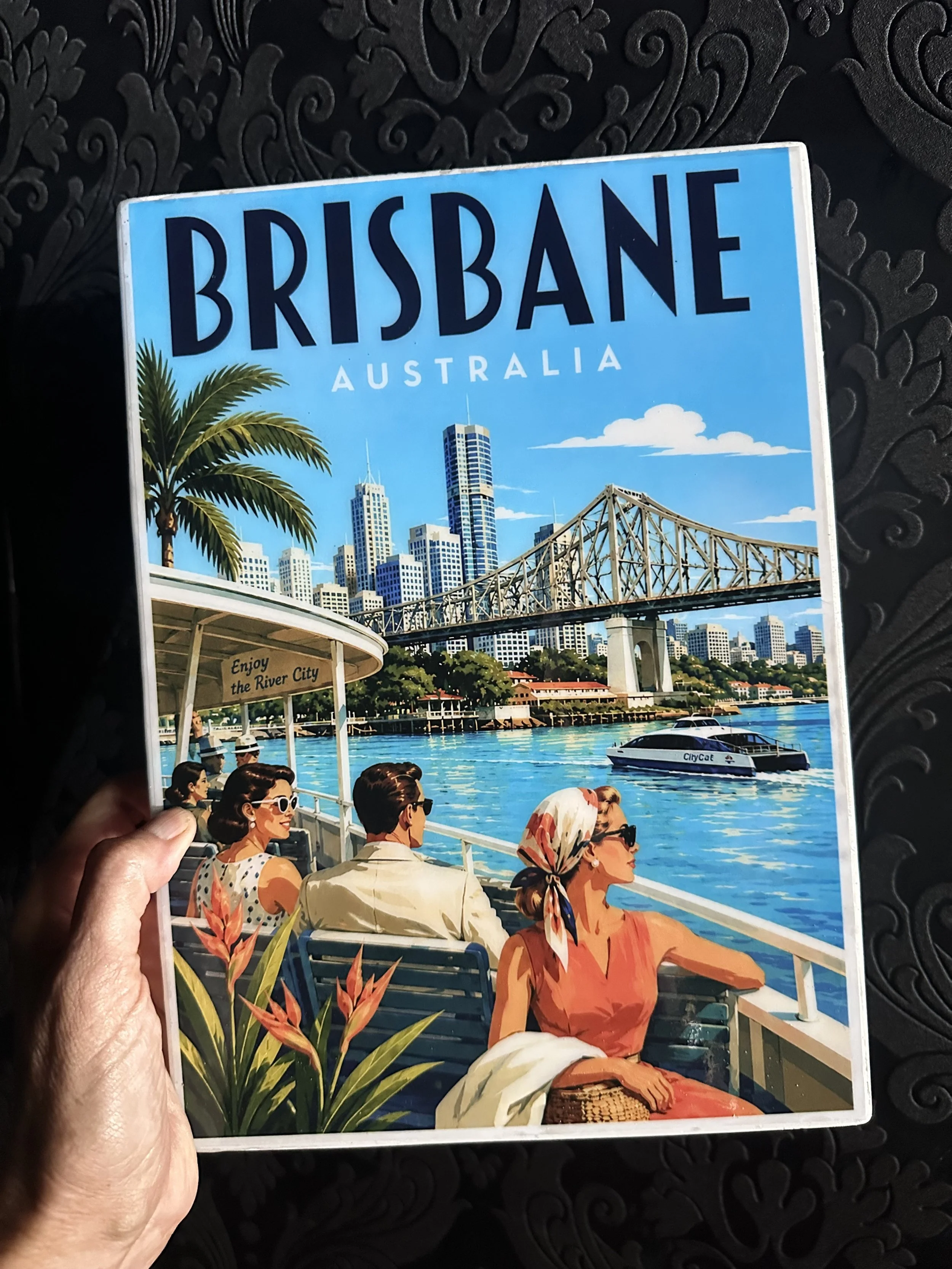 Handmade Wall Tile - Brisbane City