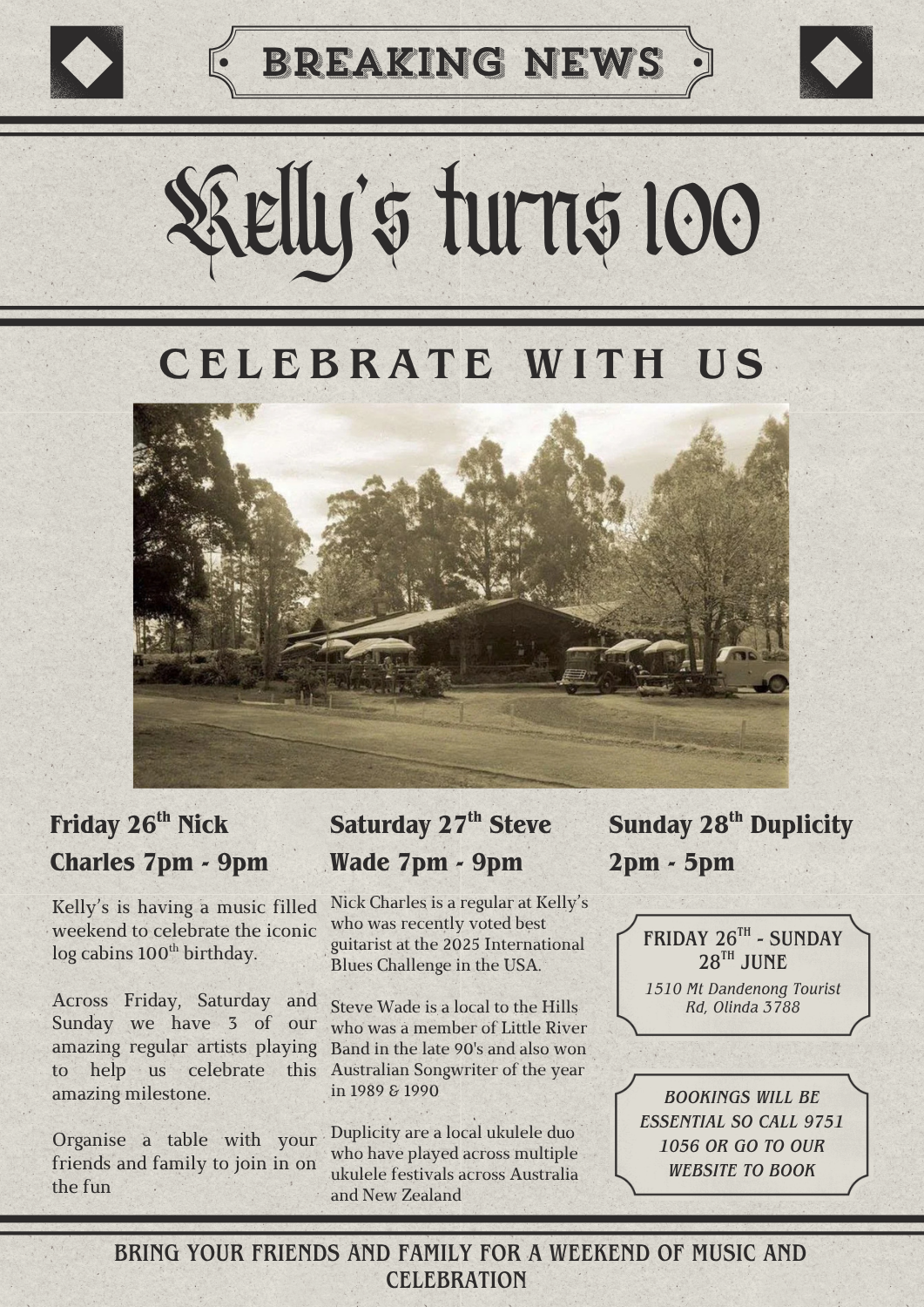Kelly's turning 100 Poster.png