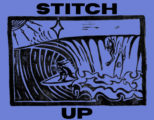 STITCH UP STICKER
