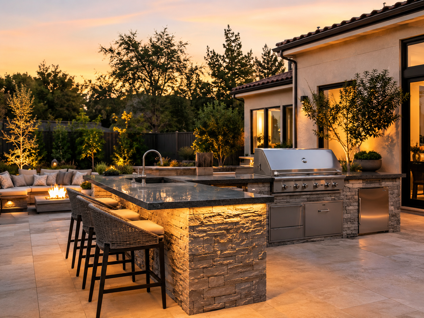 Outdoor Kitchens & Living Spaces