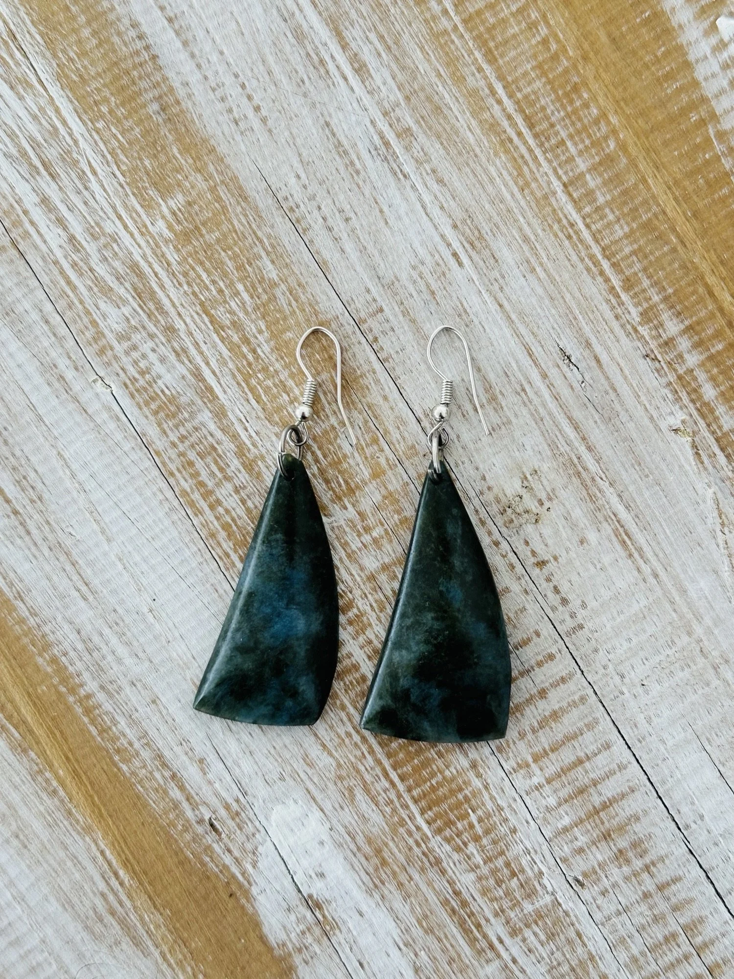 Pounamu earings
