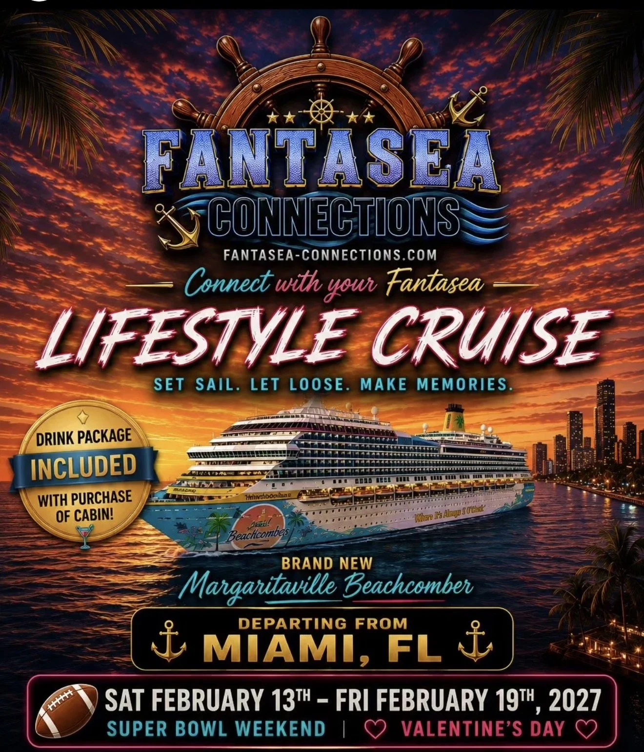 2027 Fantasea cruise boudoir shoot / Limited slots