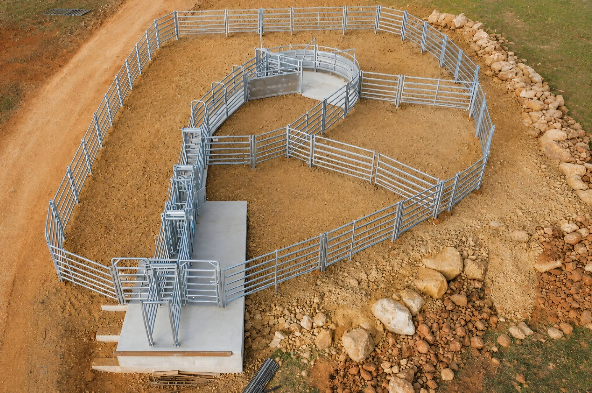 Balamara fully installed cattle yard 